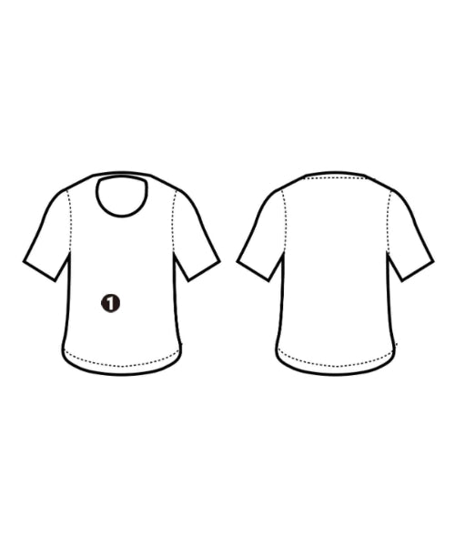 TAKESHI KOSAKA by Y's Pink Label เสื้อยืด/เสื้อท็อปส์