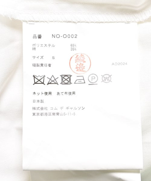 COMME des GARCONS GIRL เดรสที่เป็นเสื้อเชิ้ตตัวยาว