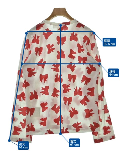 COMME des GARCONS GIRL เสื้อยืด/เสื้อท็อปส์