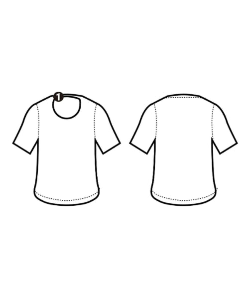 COMME des GARCONS GIRL เสื้อยืด/เสื้อท็อปส์