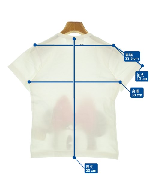 COMME des GARCONS GIRL เสื้อยืด/เสื้อท็อปส์