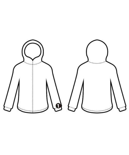 COMME des GARCONS GIRL เสื้อฮู้ด