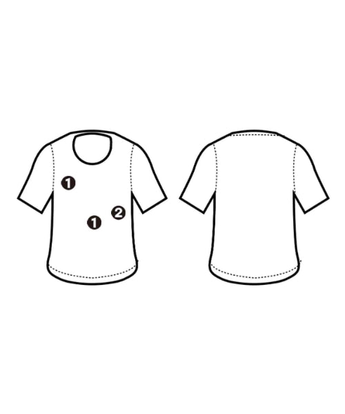 COMME des GARCONS GIRL เสื้อยืด/เสื้อท็อปส์