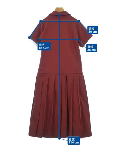 COMME des GARCONS GIRL เดรสที่เป็นเสื้อเชิ้ตตัวยาว