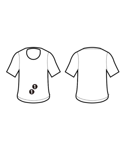 Ground Y เสื้อยืด/เสื้อท็อปส์