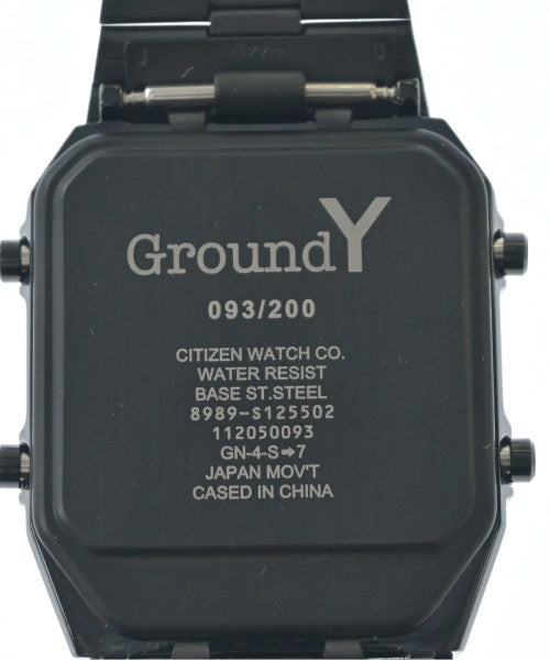 Ground Y นาฬิกา