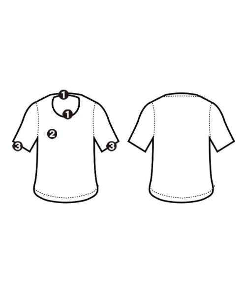Ground Y เสื้อยืด/เสื้อท็อปส์