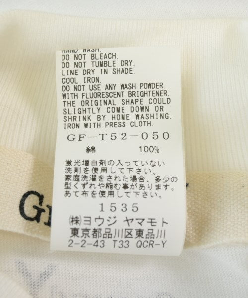 Ground Y เสื้อยืด/เสื้อท็อปส์