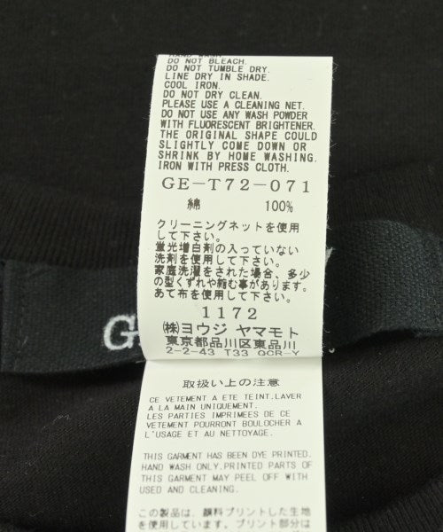 Ground Y เสื้อยืด/เสื้อท็อปส์