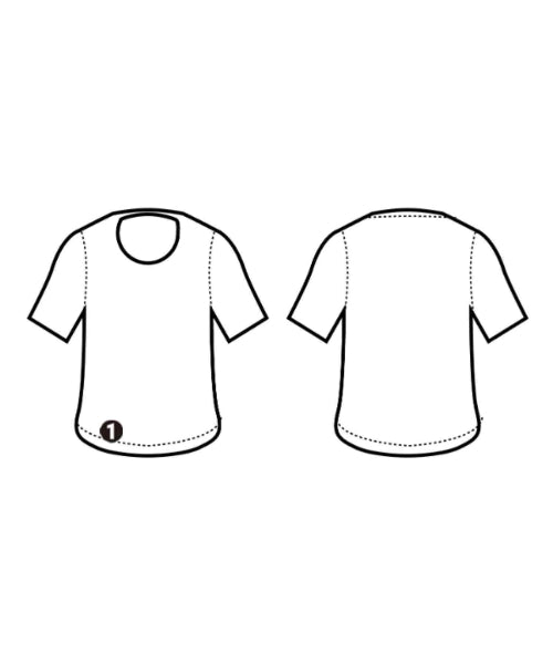 Ground Y เสื้อยืด/เสื้อท็อปส์