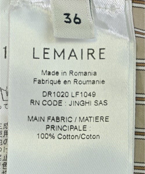 LEMAIRE เดรสที่เป็นเสื้อเชิ้ตตัวยาว