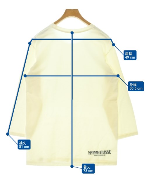 HOMME PLISSE เสื้อยืด/เสื้อท็อปส์
