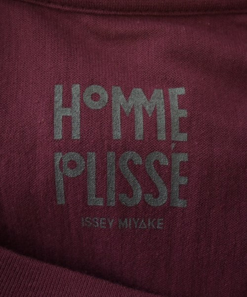 HOMME PLISSE เสื้อยืด/เสื้อท็อปส์