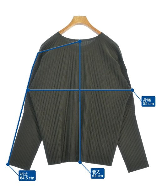 HOMME PLISSE เสื้อยืด/เสื้อท็อปส์