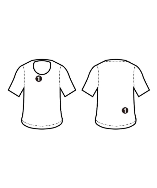 HOMME PLISSE เสื้อยืด/เสื้อท็อปส์