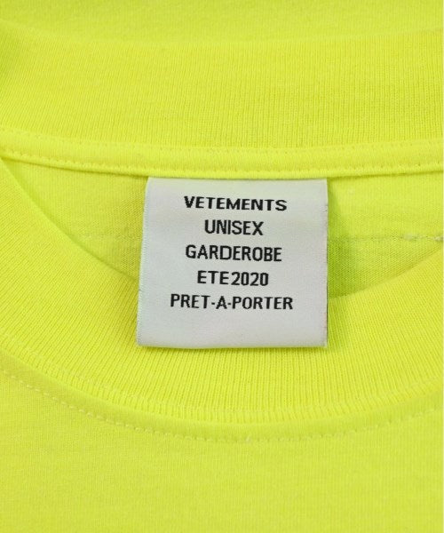 VETEMENTS เสื้อยืด/เสื้อท็อปส์