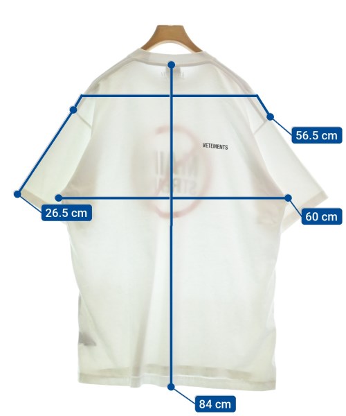 VETEMENTS เสื้อยืด/เสื้อท็อปส์