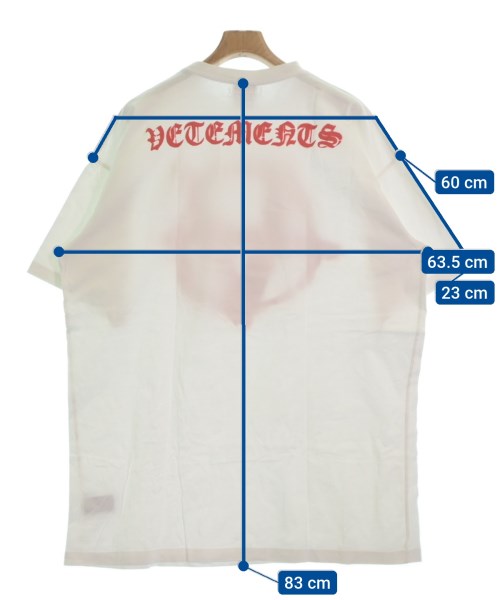 VETEMENTS เสื้อยืด/เสื้อท็อปส์