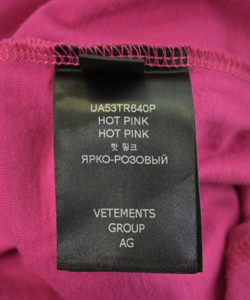 VETEMENTS เสื้อยืด/เสื้อท็อปส์