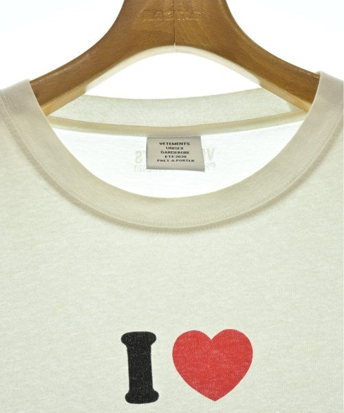 VETEMENTS เสื้อยืด/เสื้อท็อปส์