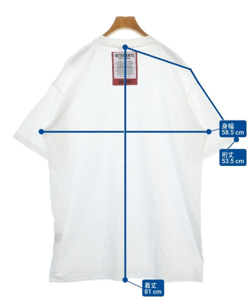 VETEMENTS เสื้อยืด/เสื้อท็อปส์