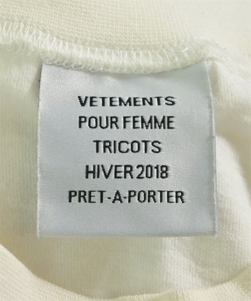 VETEMENTS เสื้อยืด/เสื้อท็อปส์