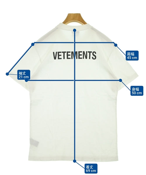 VETEMENTS เสื้อยืด/เสื้อท็อปส์
