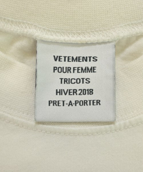 VETEMENTS เสื้อยืด/เสื้อท็อปส์
