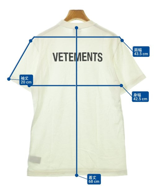 VETEMENTS เสื้อยืด/เสื้อท็อปส์