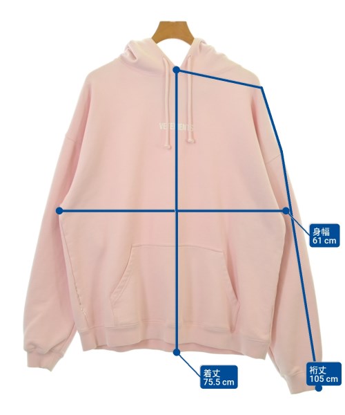 VETEMENTS เสื้อฮู้ด