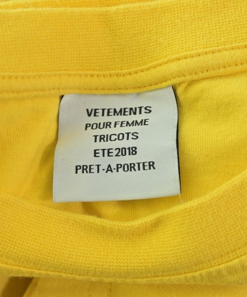VETEMENTS เสื้อยืด/เสื้อท็อปส์