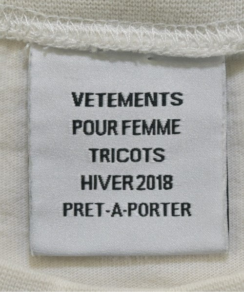 VETEMENTS เสื้อยืด/เสื้อท็อปส์