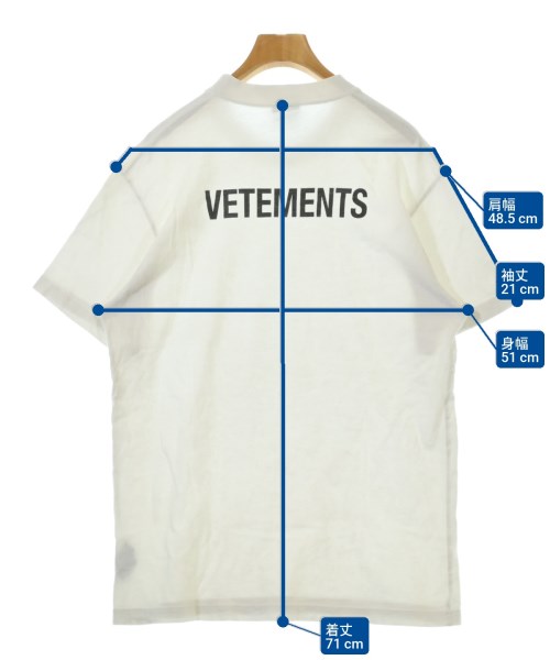 VETEMENTS เสื้อยืด/เสื้อท็อปส์