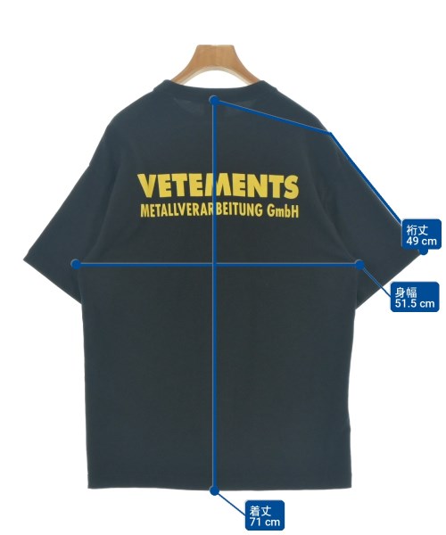 VETEMENTS เสื้อยืด/เสื้อท็อปส์