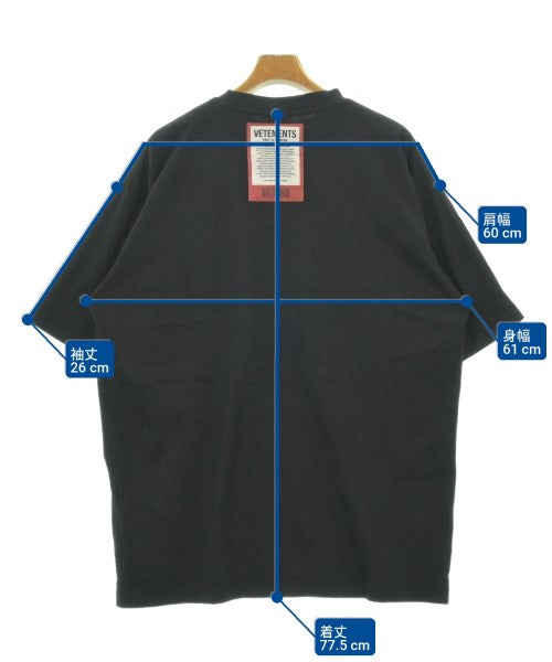 VETEMENTS เสื้อยืด/เสื้อท็อปส์