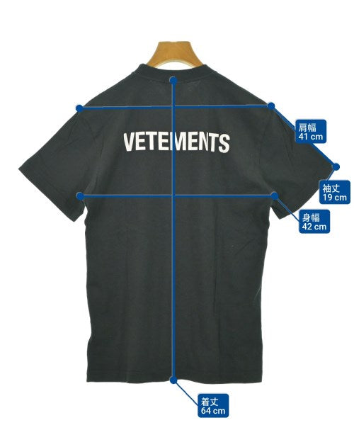 VETEMENTS เสื้อยืด/เสื้อท็อปส์