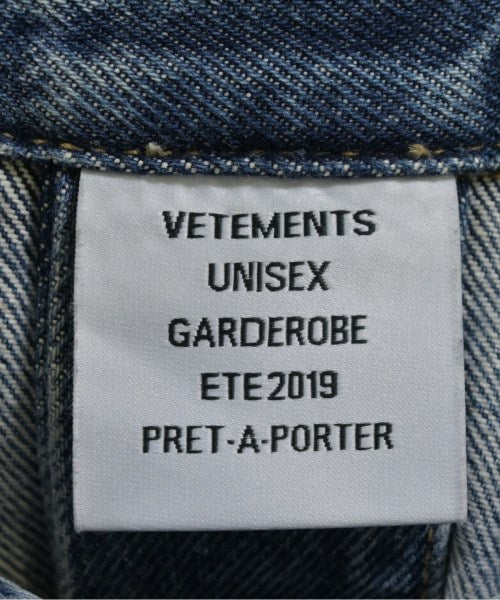 VETEMENTS แจ็คเก็ตยีนส์
