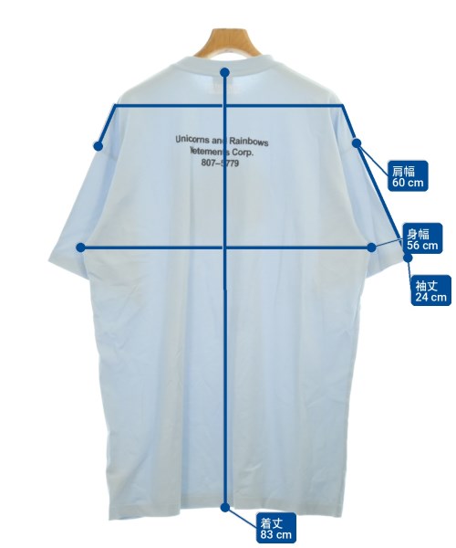 VETEMENTS เสื้อยืด/เสื้อท็อปส์