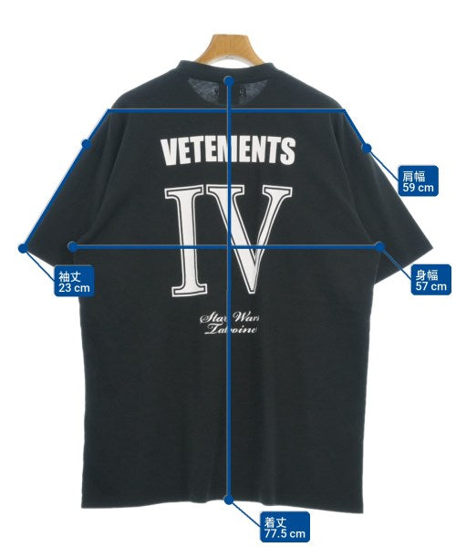 VETEMENTS เสื้อยืด/เสื้อท็อปส์