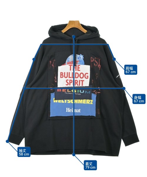 VETEMENTS เสื้อฮู้ด