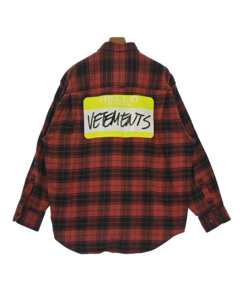 VETEMENTS เสื้อลำลอง