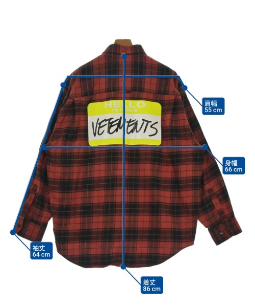 VETEMENTS เสื้อลำลอง