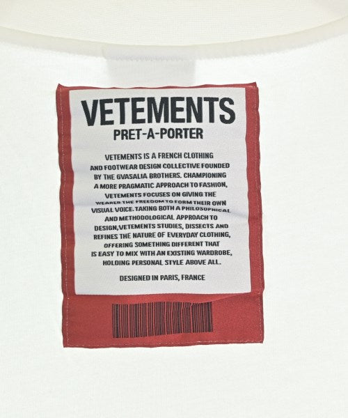 VETEMENTS เสื้อยืด/เสื้อท็อปส์
