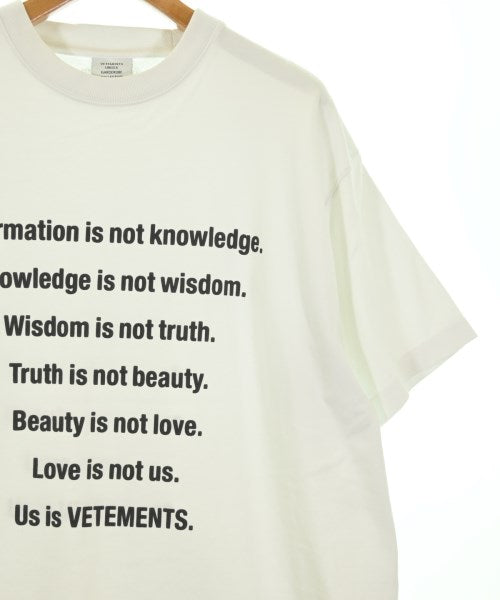 VETEMENTS เสื้อยืด/เสื้อท็อปส์