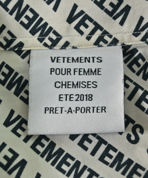 VETEMENTS เสื้อลำลอง