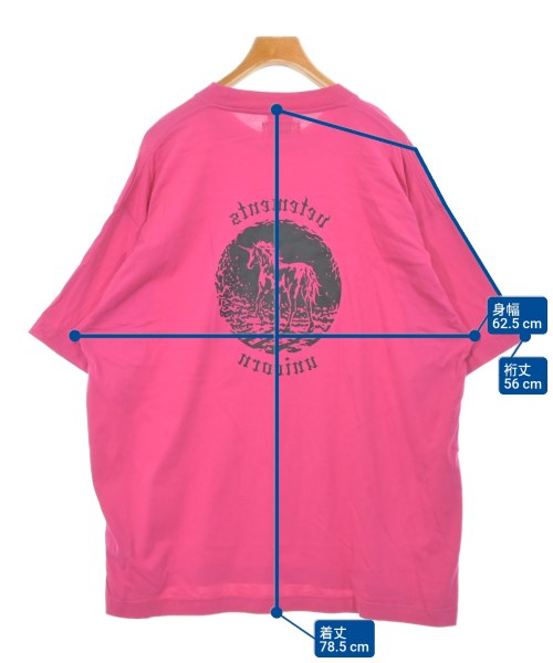 VETEMENTS เสื้อยืด/เสื้อท็อปส์