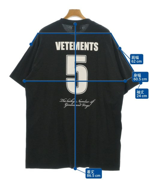 VETEMENTS เสื้อยืด/เสื้อท็อปส์