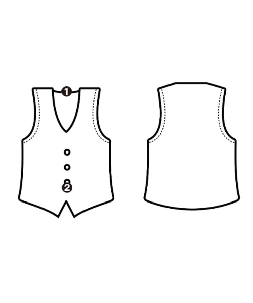 CEDRIC CHARLIER เสื้อกั๊ก