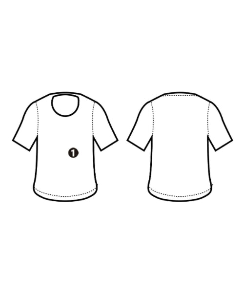 CEDRIC CHARLIER เสื้อยืด/เสื้อท็อปส์