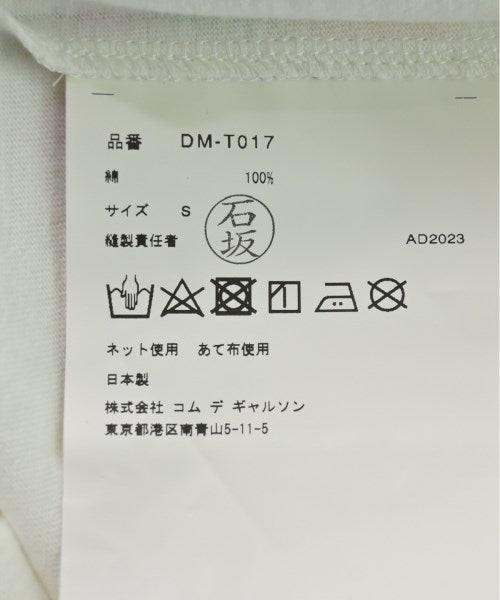 COMME des GARCONS HOMME DEUX เสื้อยืด/เสื้อท็อปส์